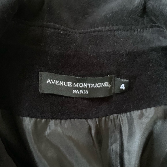 Avenue Montaigne Paris Velvet Blazer - Picture 2 of 6